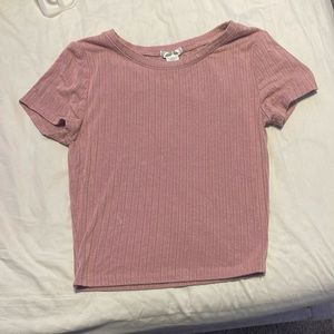 Mauve Bozzolo Crop Top